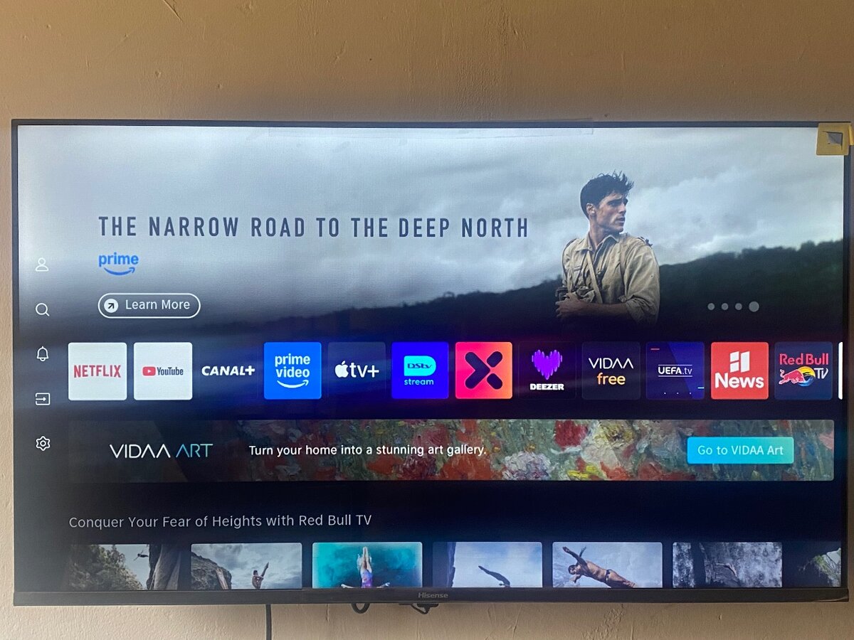 50-inches Hisense Smart Tv