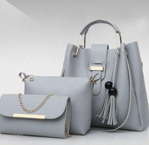 Ensemble de 3 sacs gris pour femmes