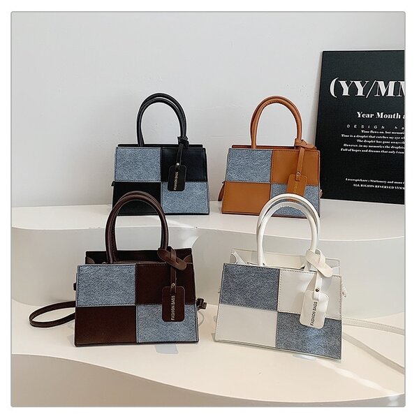 Sac à main patchwork élégant