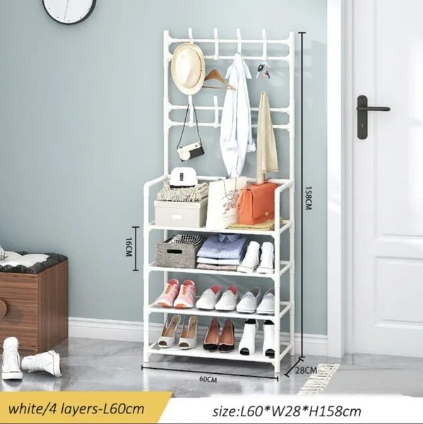 ÉTAGÈRE DE CHAUSSURE AVEC CEINTE