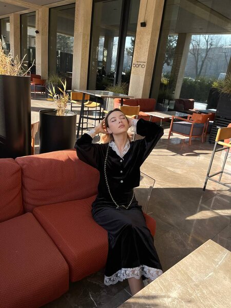 Двойка велюровая