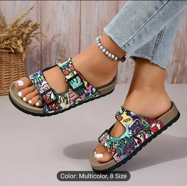 Women's Ultra-Lightweight Cartoon Slide Sandals