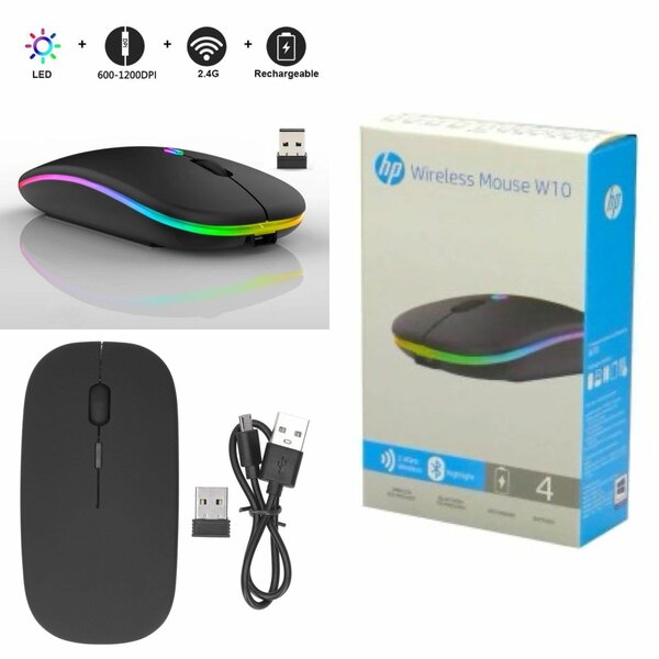 Souris sans fil rechargeable