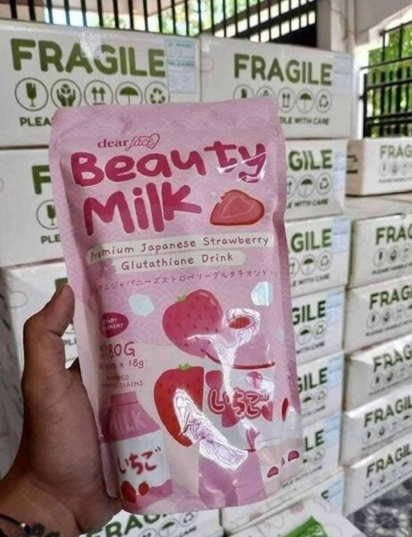 Complément alimentaire clair