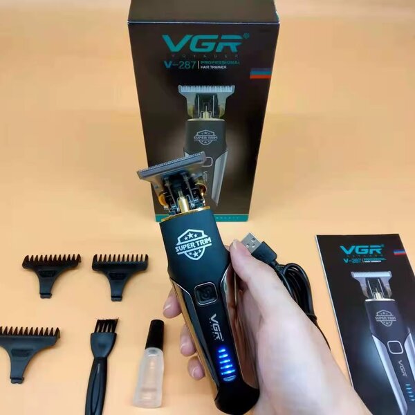 VGR Tondeuse à Barbe Rechargeable