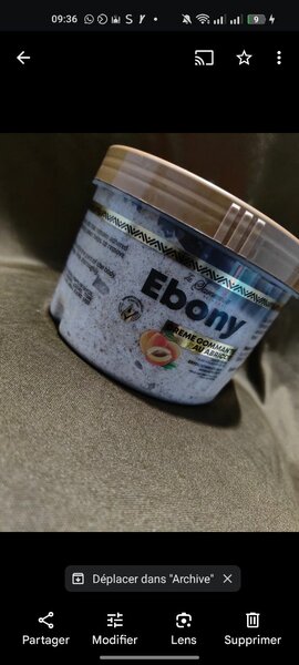 Crème Gommante à l'abricot