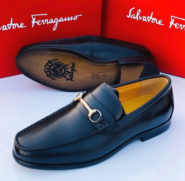 Men’s Classic Horsebit Loafer Black Shoe