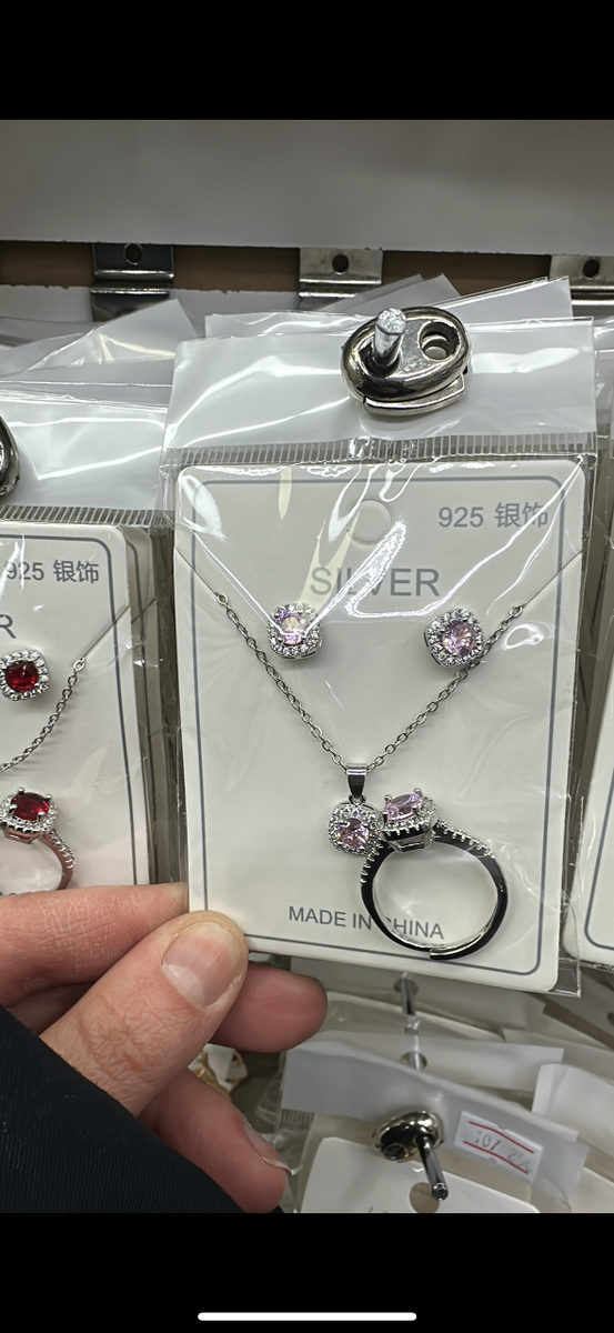 Пандора набор  с 925 пробой , кольцо и цепочка регулируется