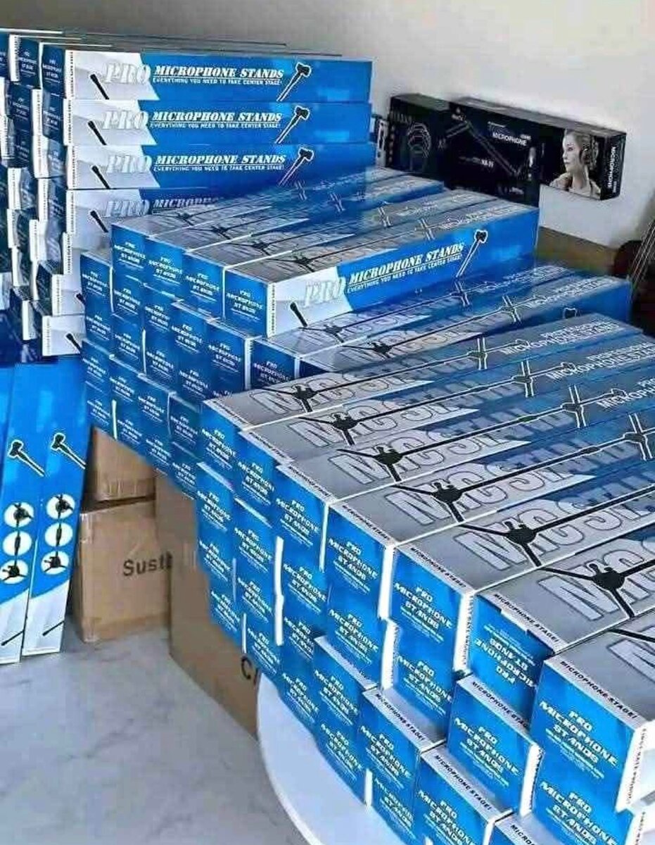 Microphone Professionnel avec Support