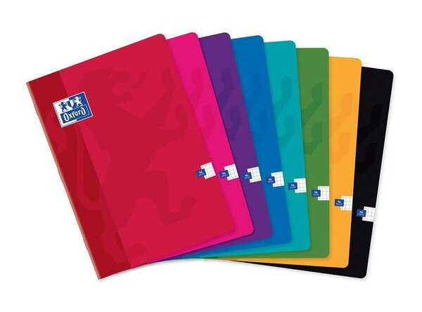 Cahiers scolaires colorés A4