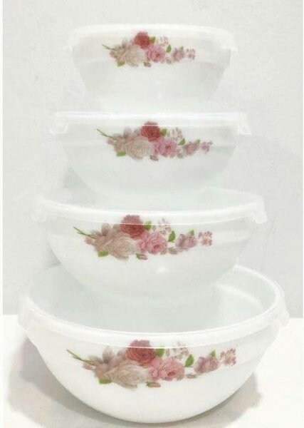 4pc heat resistant bowl set