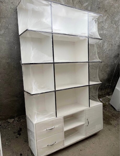 Étagère de Rangement en Blanc