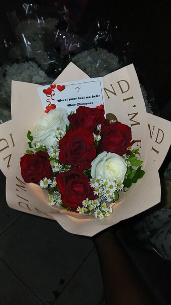 Bouquet de Roses Élegant