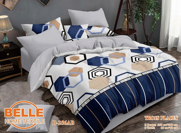 Parure de lit géométrique Belle