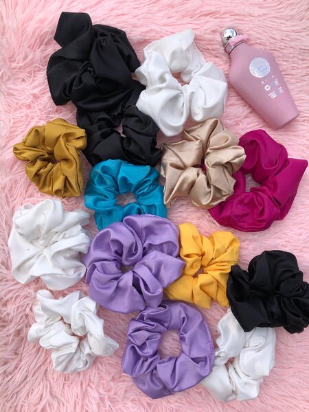 Plain Scrunchies
