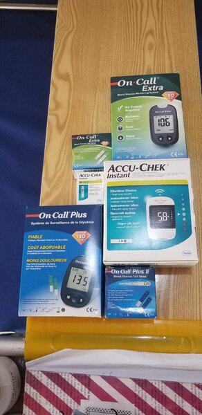 Blood sugar machine(glucometer)