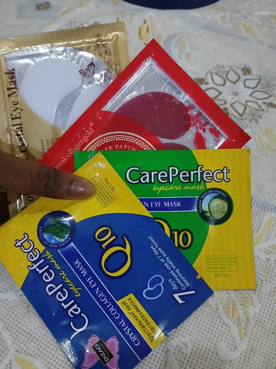 Masques Lèvres et Yeux Hydratants