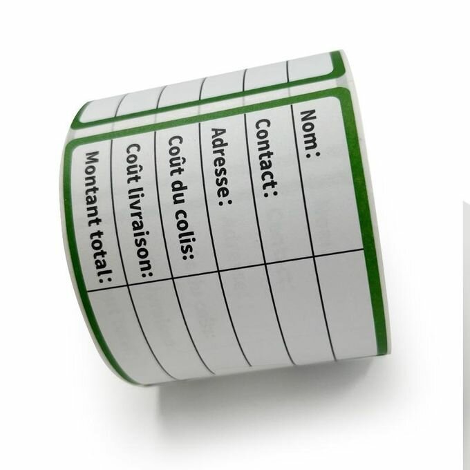 Autocollant livraison pro