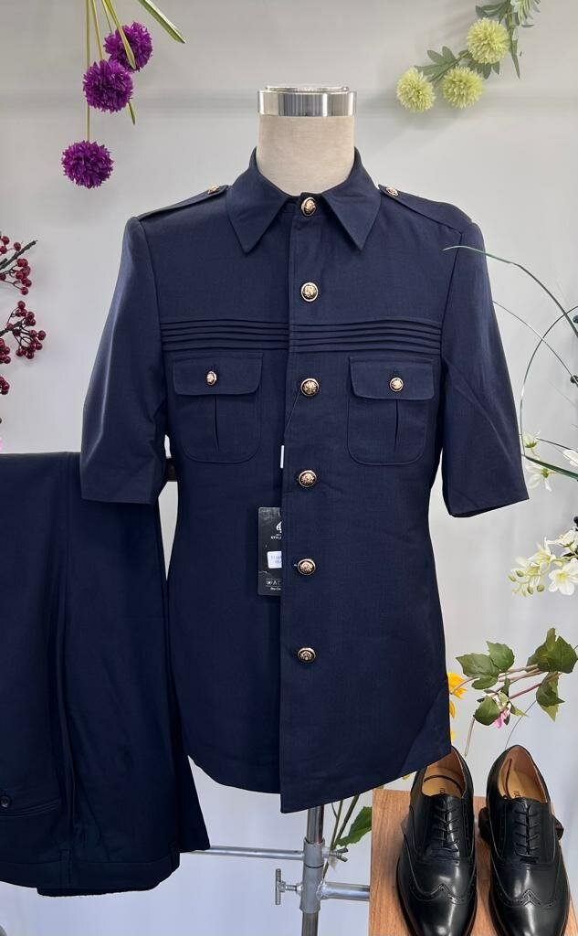 Political suits in shorts