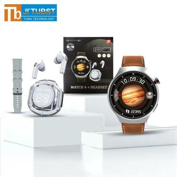 Montre Intelligente D21 et Écouteurs