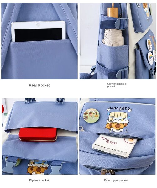 Ensemble Sacs École Multifonction