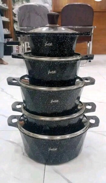 12 pcs nonstick cookware set