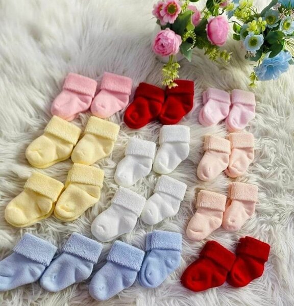 Chaussons bébé 100% coton doux