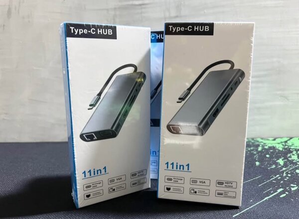Hub USB-C 11-en-1 Multifonction