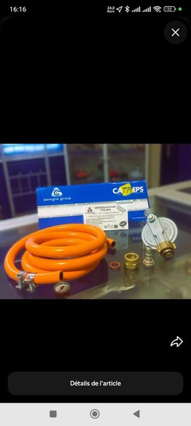 Kit Détendeur pour B12