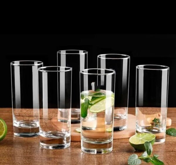 6pcs Luxury Glass cup (Negotiable)