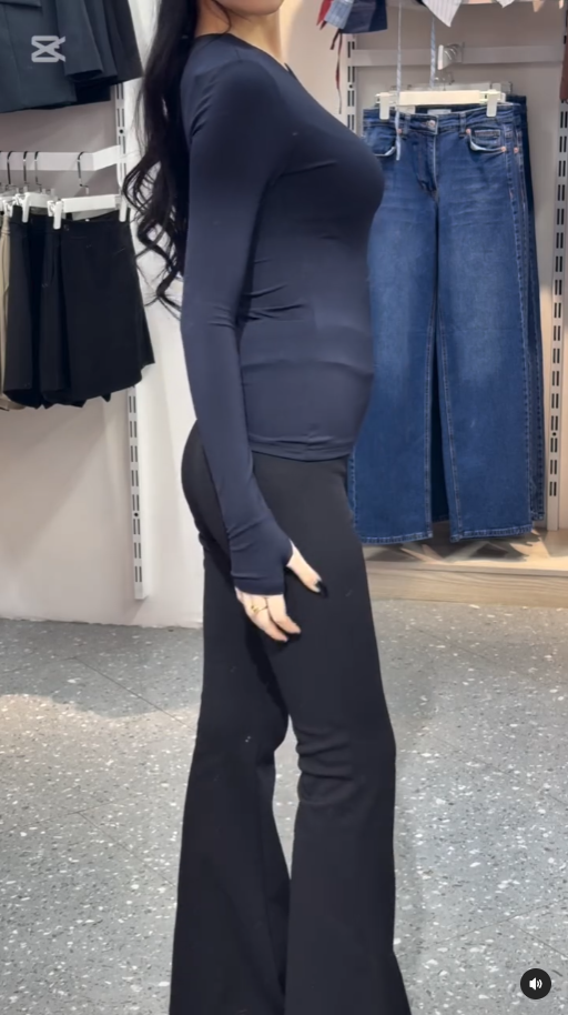 Базовые брюки клеш с начесом