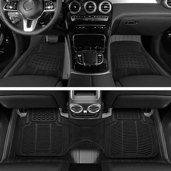 3pcs Tapis De Sol De Voiture