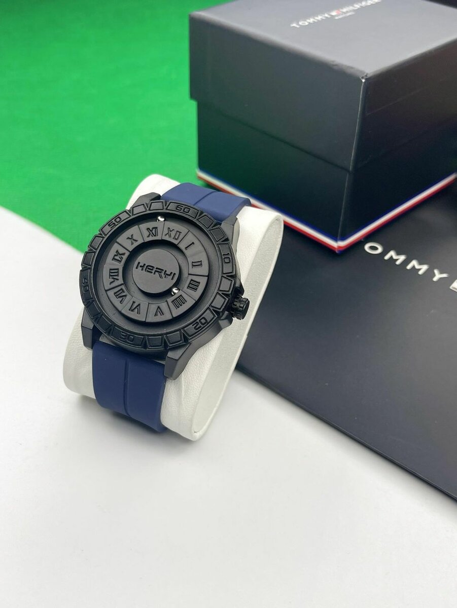 Montre homme élégante en silicone