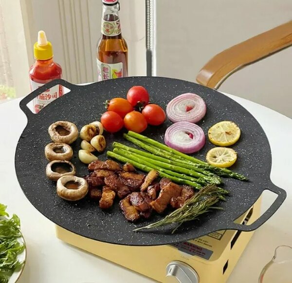 Poêle adhésif pour briser pois