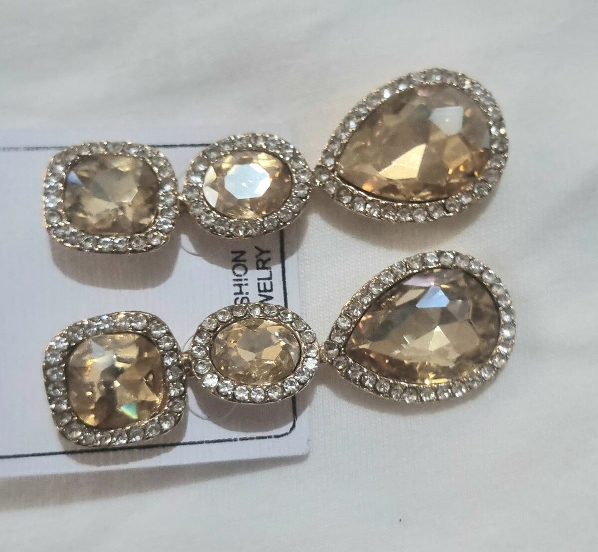 Ever Dazzling Crystal Water Drop Earrings