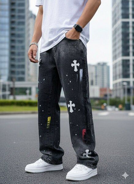 Jeans artistiques urbains