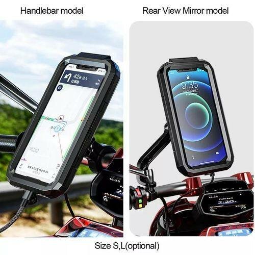Support De Téléphone Portable Pour Vélo Et Moto, Étui Étanch