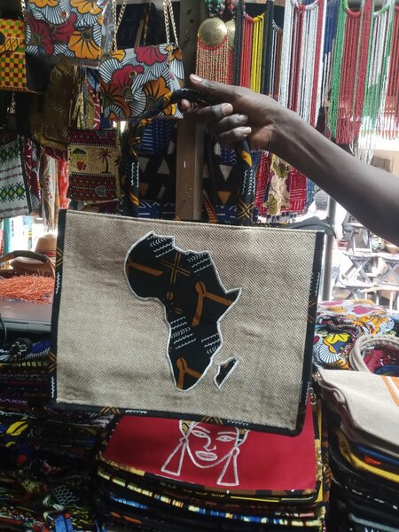 Sac Tissu Plateau Africain