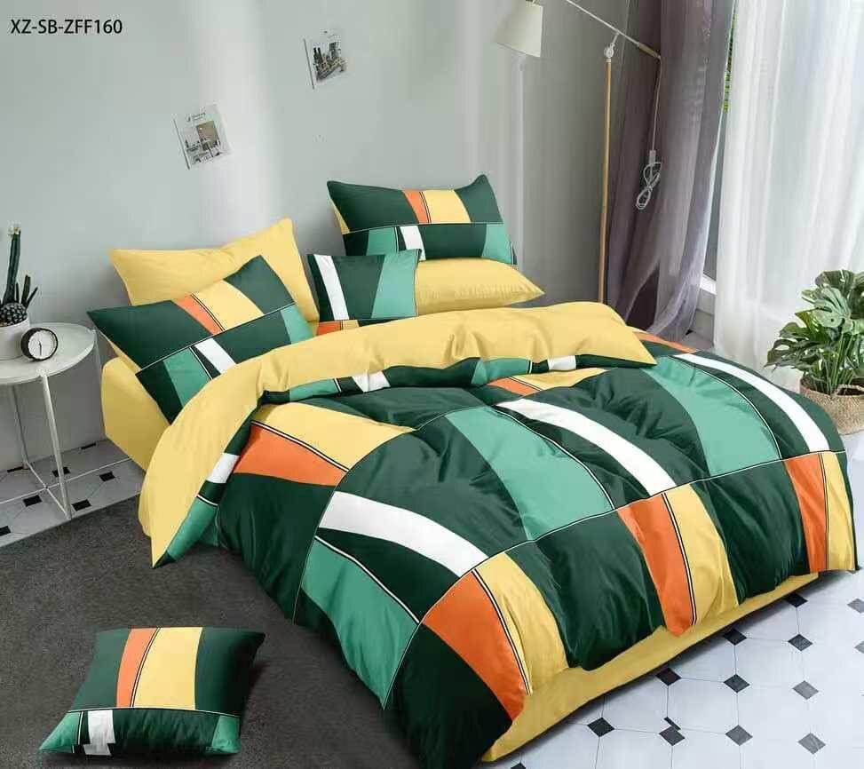 Parure de lit élégante colorée