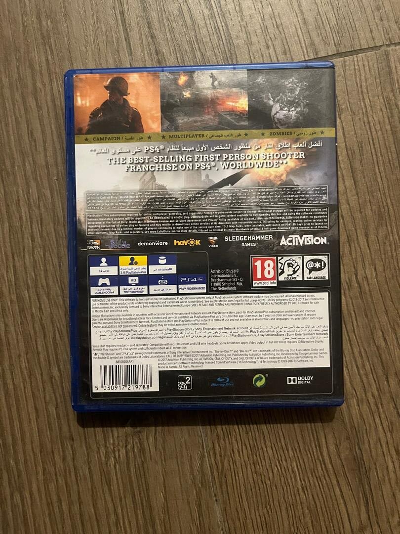 Call of duty ps4