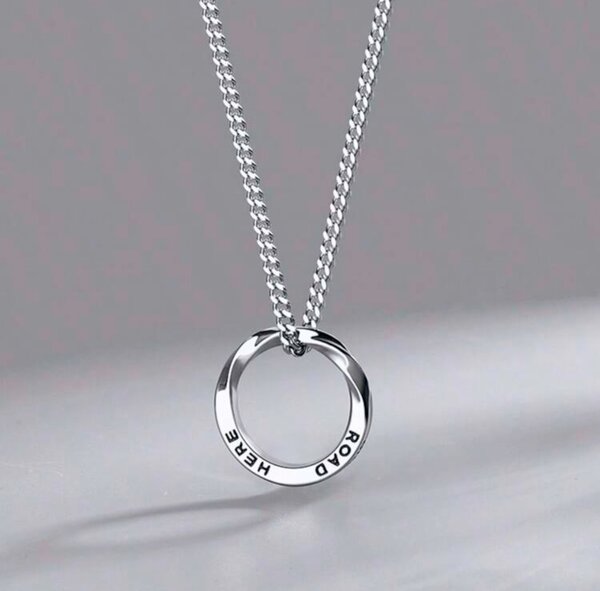 Mobius Loop Necklace