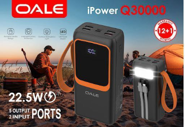 Batterie externe OALE 30000mAh