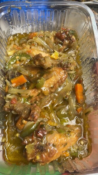 Ailes de poulet sauter