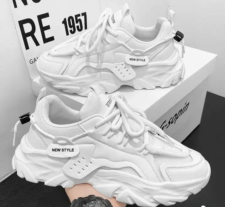 Baskets Chunky Blancs Unisexes