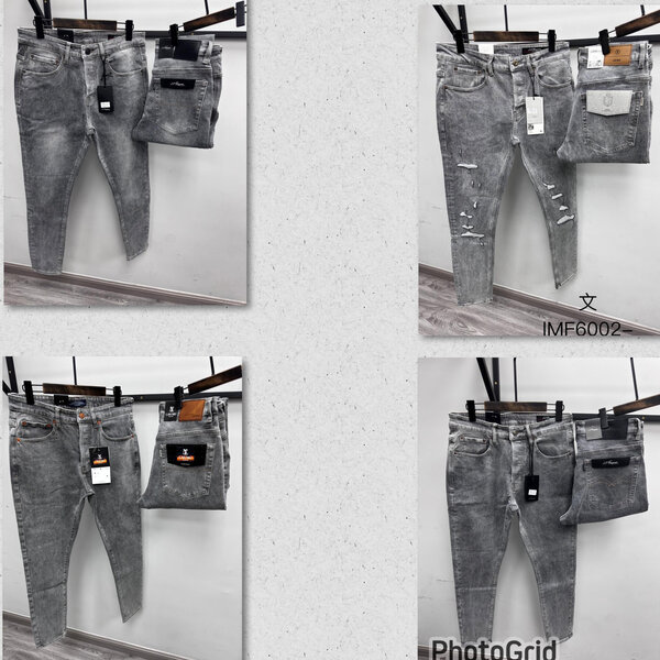 Jeans en denim pour hommes
