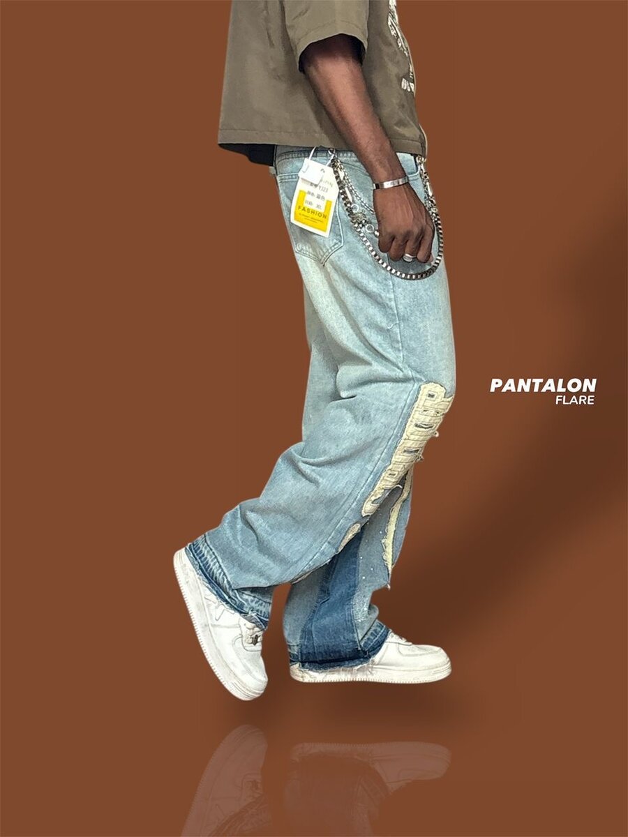 Jean Flare Style Homme