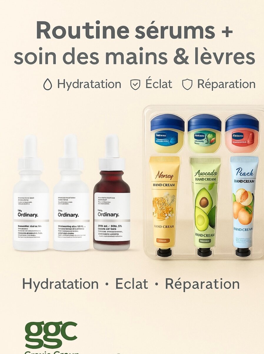 Crèmes hydratantes et sérums