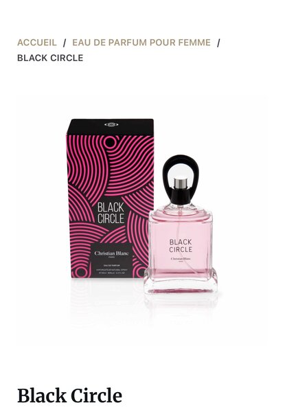 Parfum Femme Black Circle