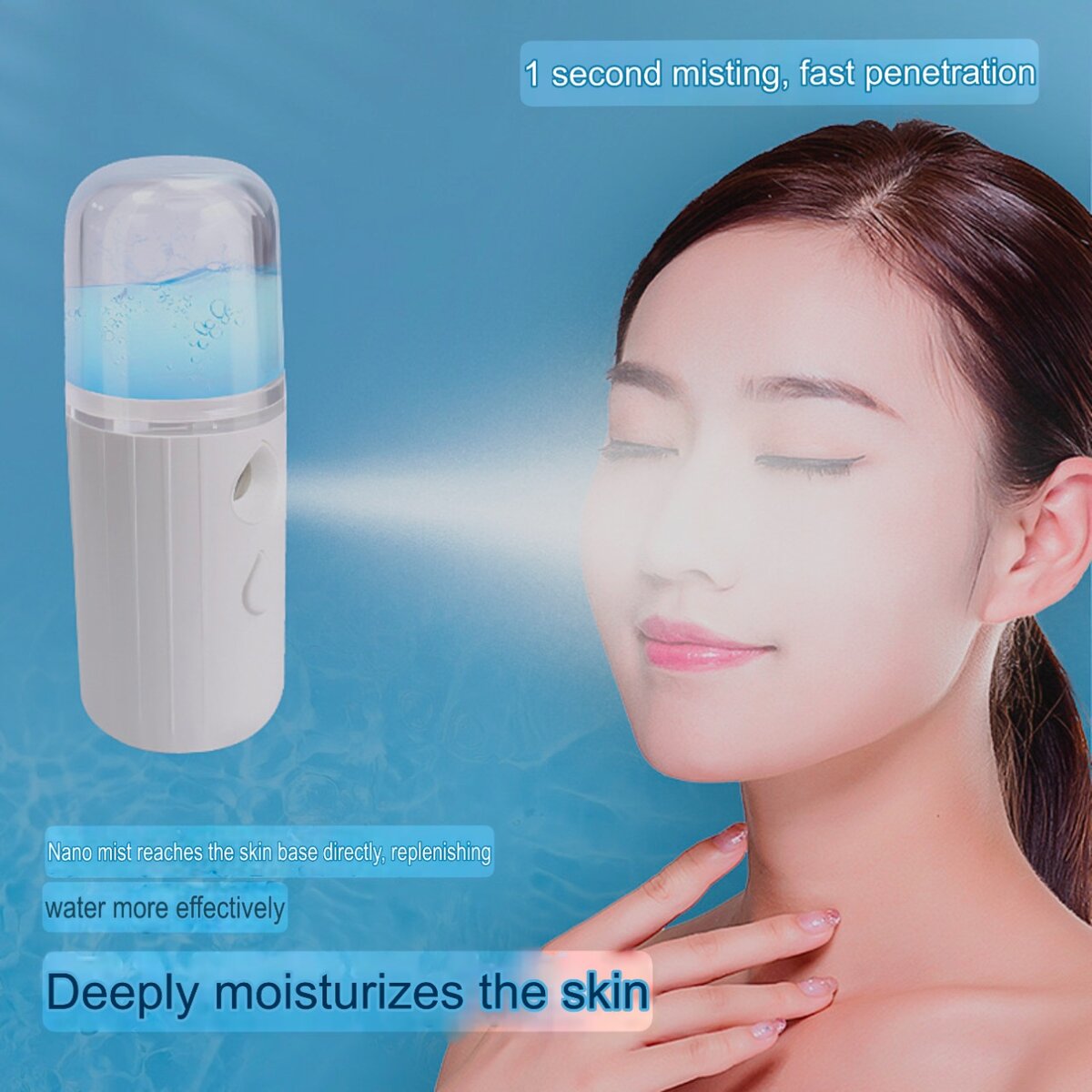 Rechargeable handheld spray