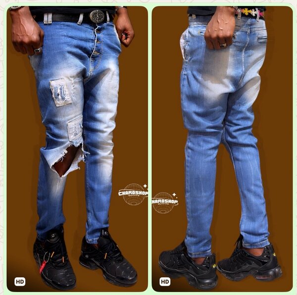 Jeans déchirés pour hommes